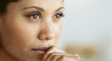 Woman thinking